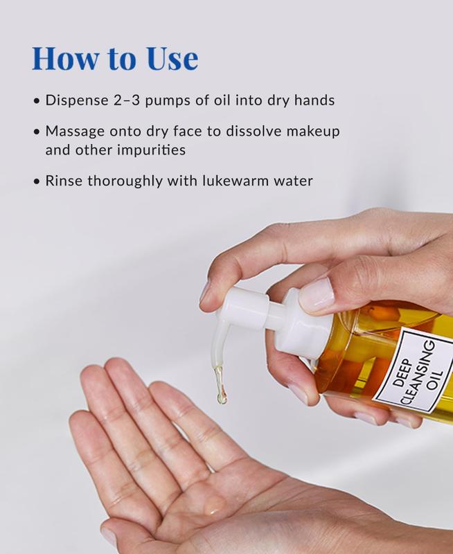 Óleo de Limpeza Facial DHC - Limpeza Profunda (200ml + 30ml